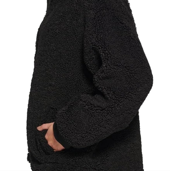 Womens Levi's Sherpa teddy zip up jacket - Picture 2 of 4